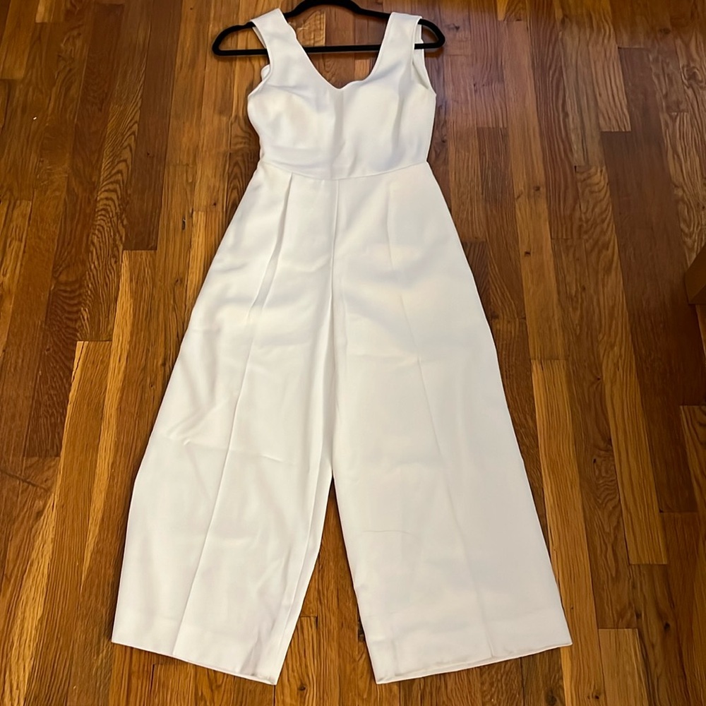 Club Monaco White Jumpsuit